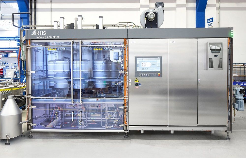 KHS future-proofs keg fillers
