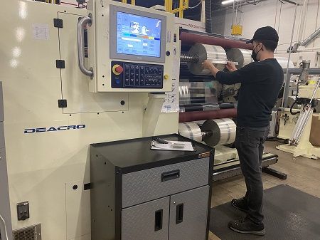Preferred Packaging adds Deacro slitter rewinder to plant