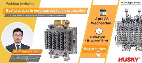 Husky webinar on latest techniques in beverage packaging