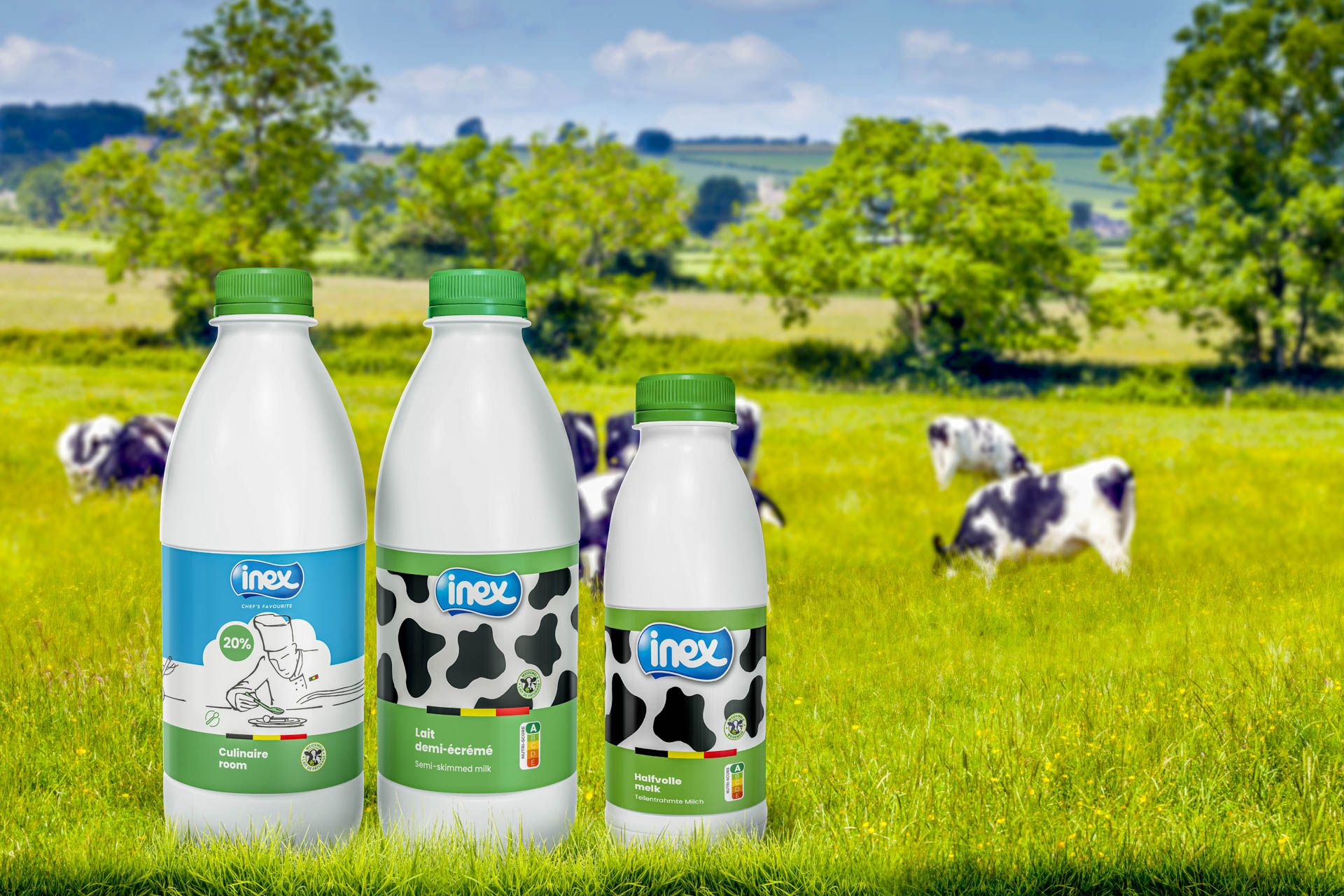 Inex Belgium chooses Sidel's aseptic solutions to package UHT milk in PET bottles