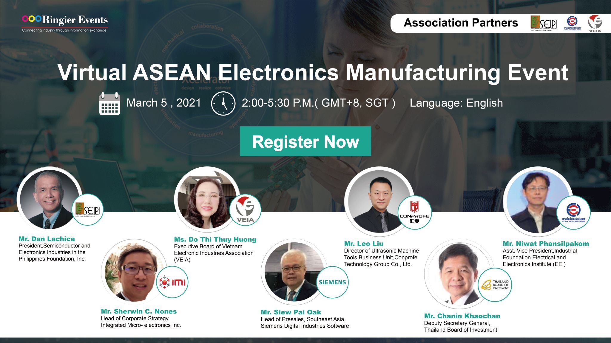 ASEAN Electronics Manufacturing Event explores digitalisation solution and intelligent forming