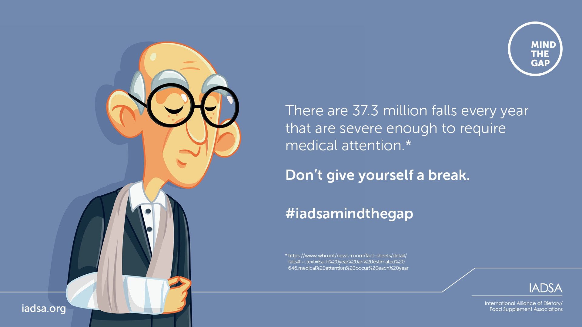 IADSA resource explores how vitamin D can help reduce the risk of falling