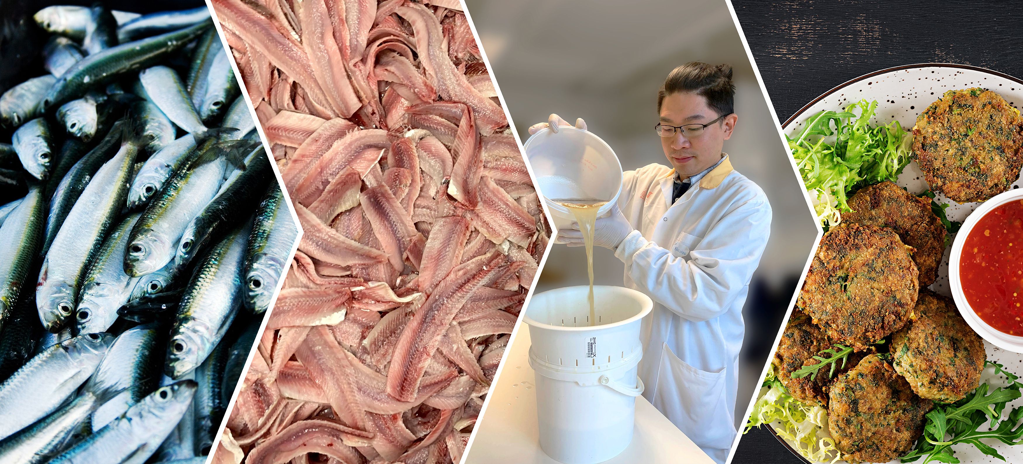 Dipping solution turns the whole fish into valuable food