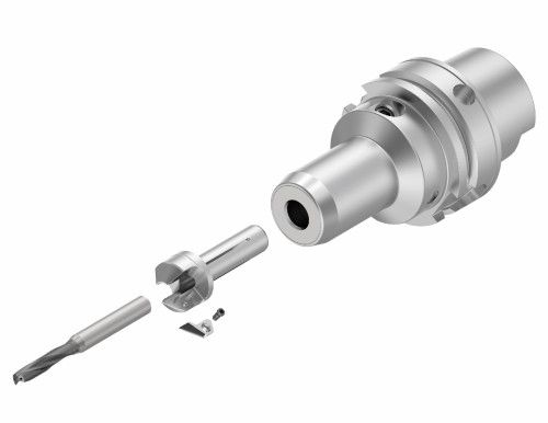 Aerospace fastener hole drilling and countersinking in one step