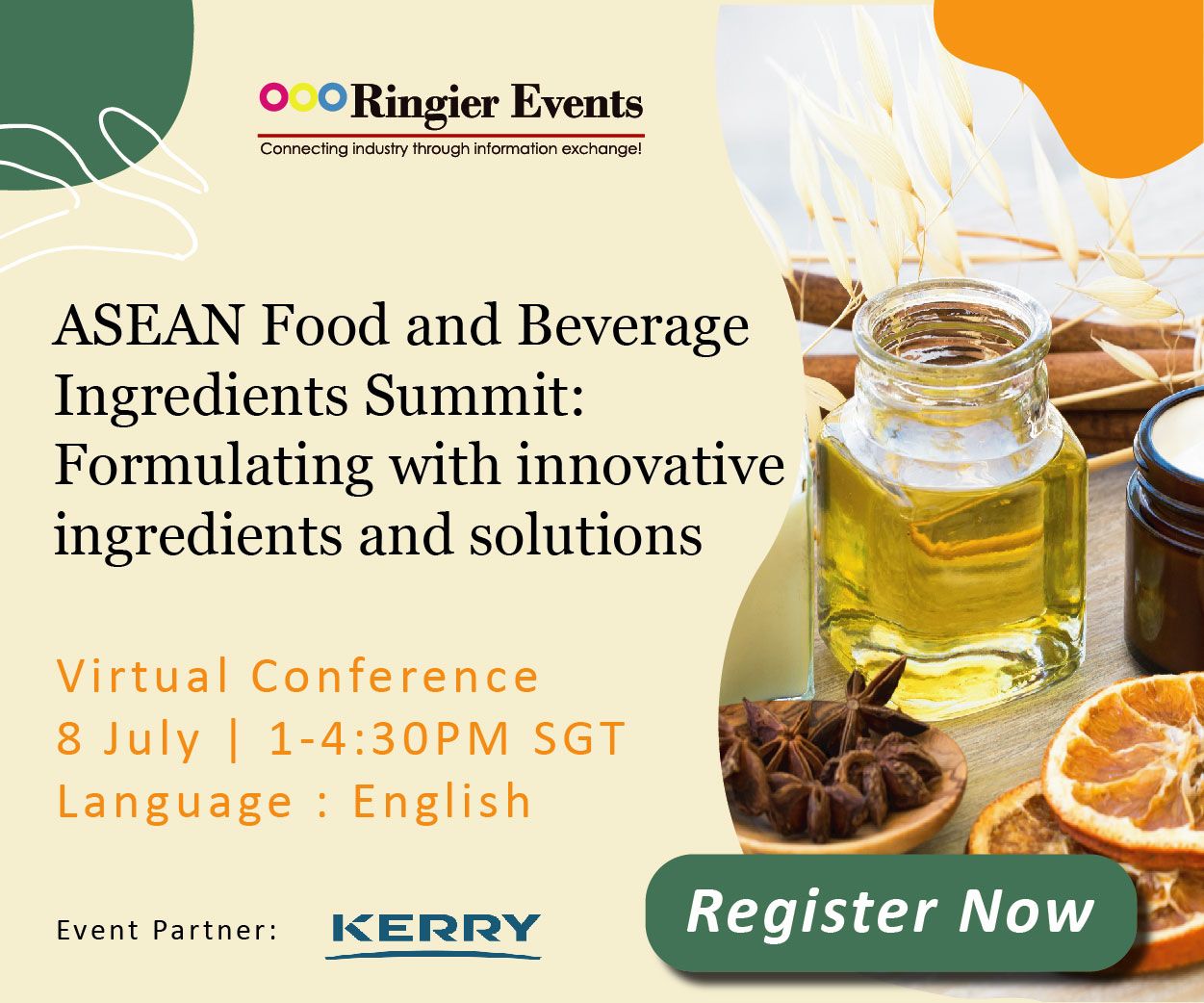 Kerry experts to share insights at Ringier Events food summit in July