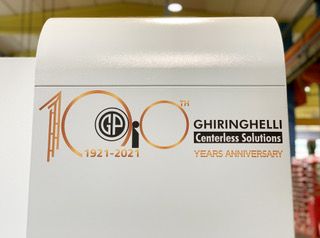 Rettificatrici Ghiringhelli celebrates 100 years and presents new A80 line