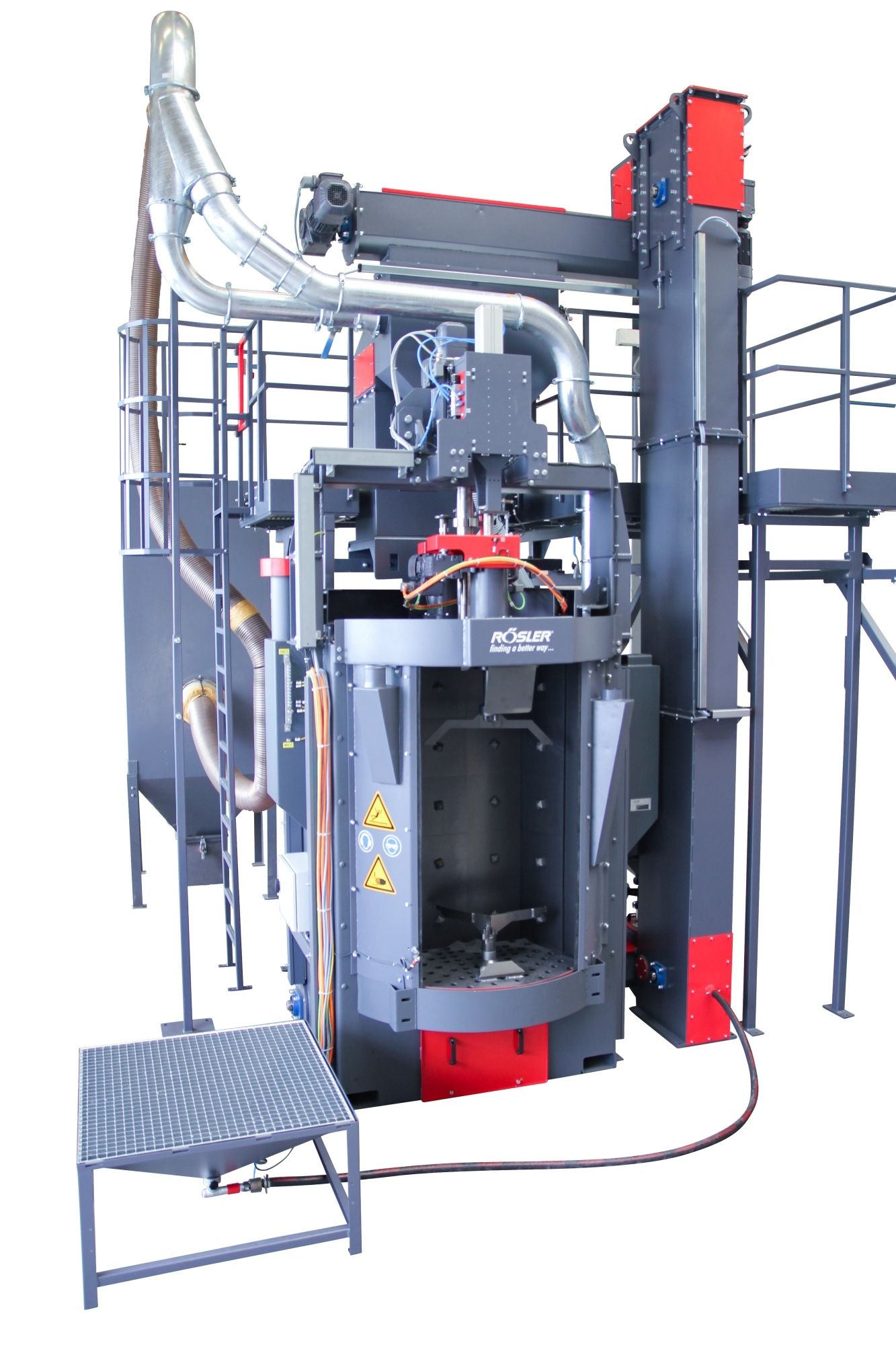 A smart shot blasting solution for integrated manufacturing lines