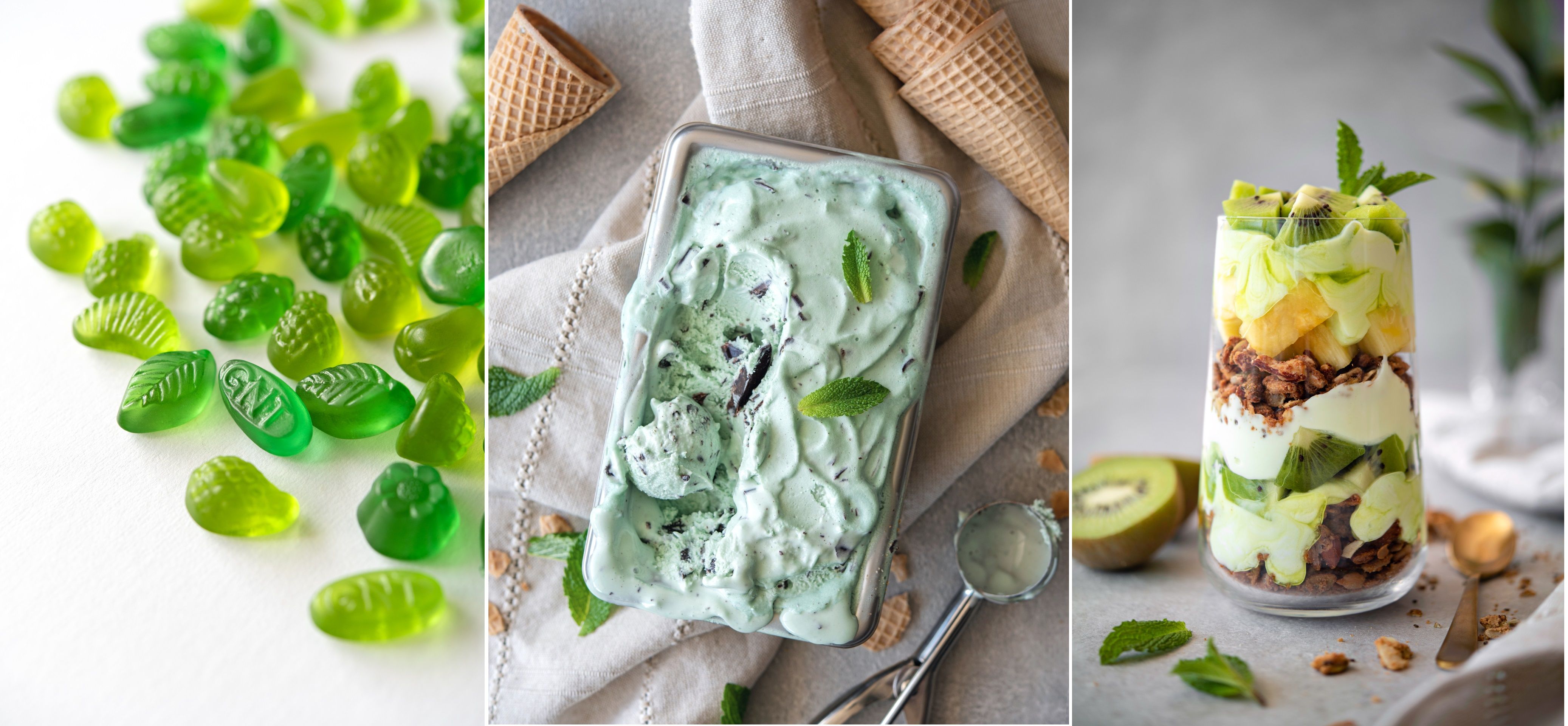 EXBERRY® Coloring Foods expand the possibilities for clean green shades