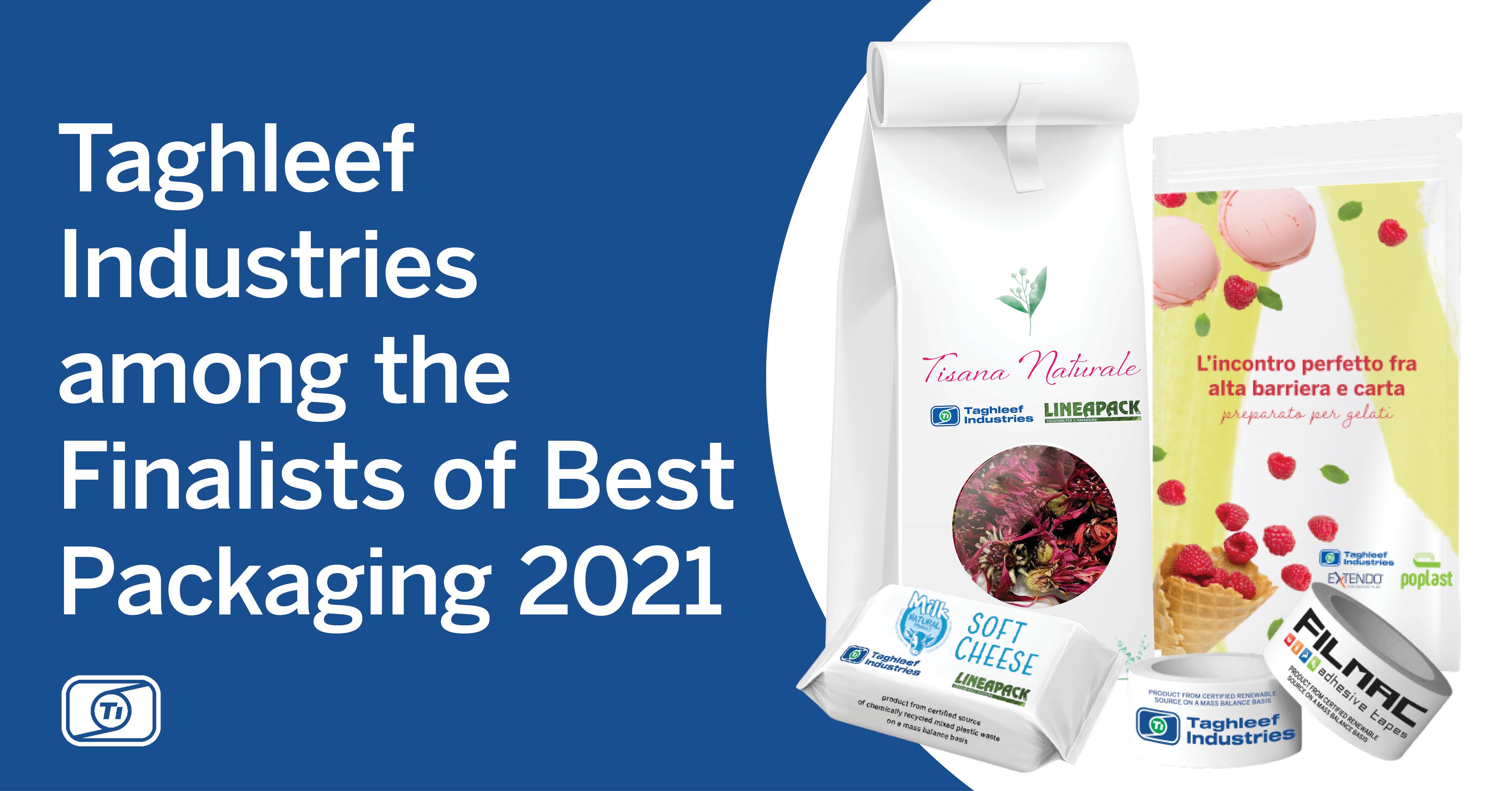 Taghleef Industries as finalist for Best Packaging 2021