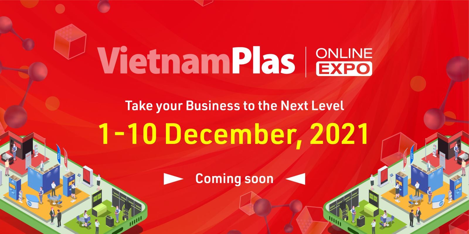 VietnamPlas Online Expo from December 1-10, 2021