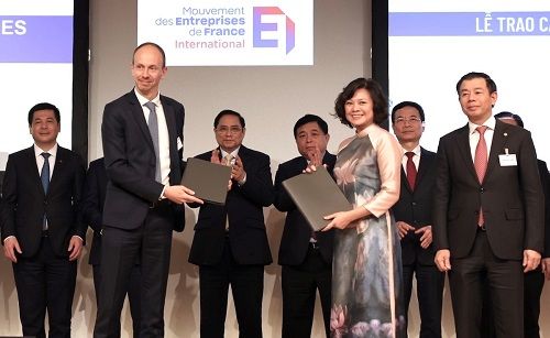 Vinfast signed electric mobility deal with EDF Group