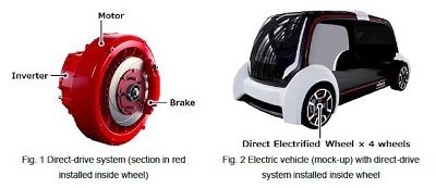 Lightweight direct-drive system to make in-wheel EV production reality