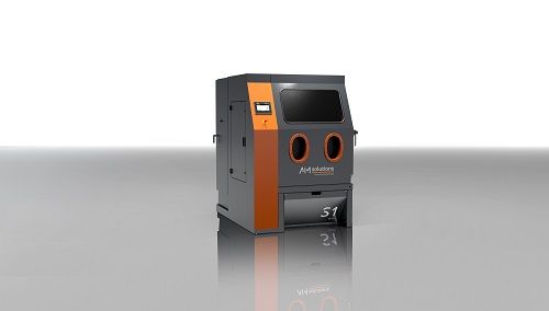 Automated post processing of 3D printed metal and plastic components