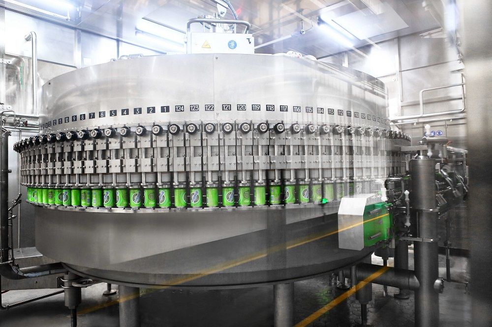 Streamlined canning line concept
