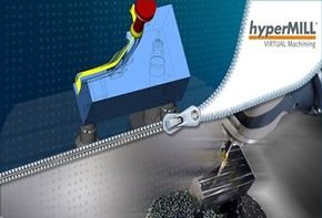 hyperMILL® VIRTUAL machining virtually maps all process steps for CNC manufacturing