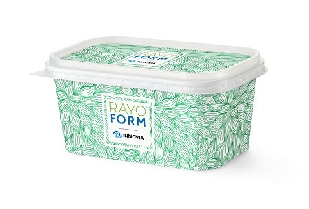 Matte white in-mould labelling film