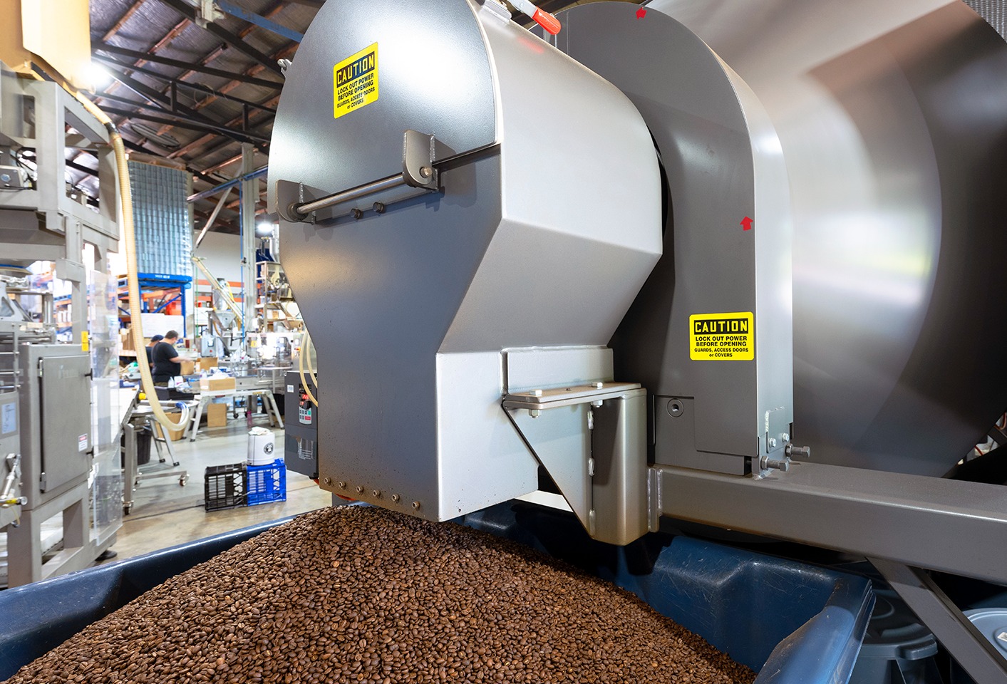 Aussie coffee processor boosts capacity, quality by switching mixers