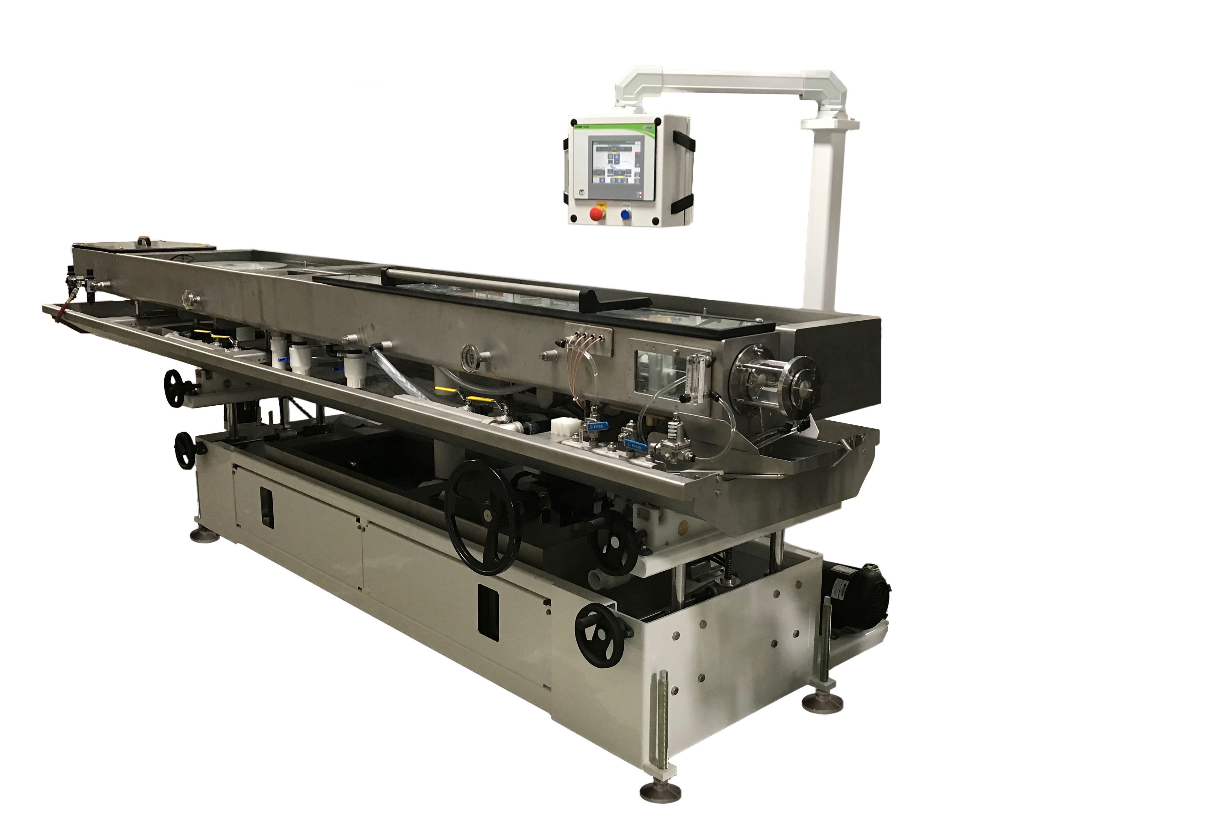 Highly flexible medical extrusion line