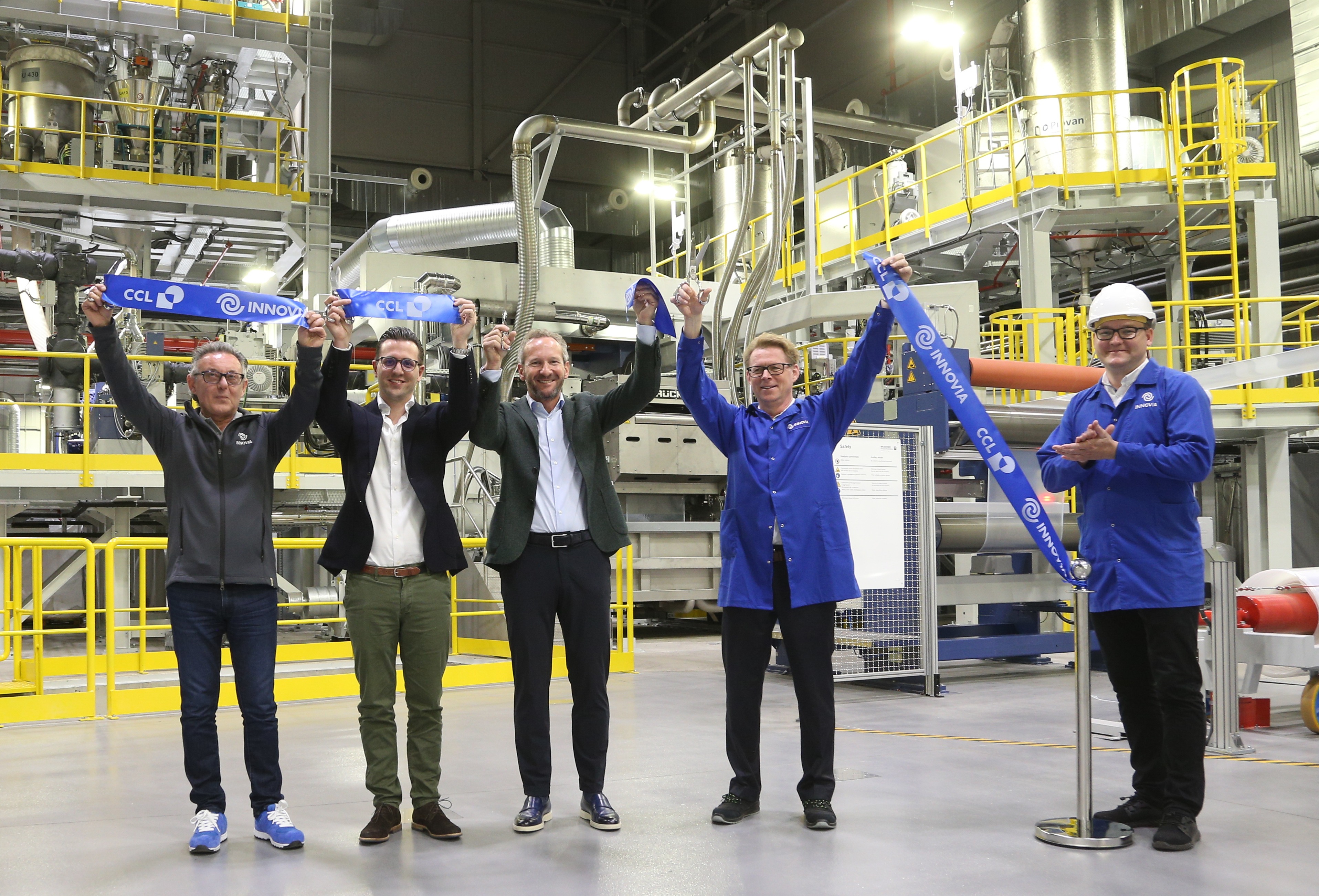 World's first production line for sustainable shrink sleeve film