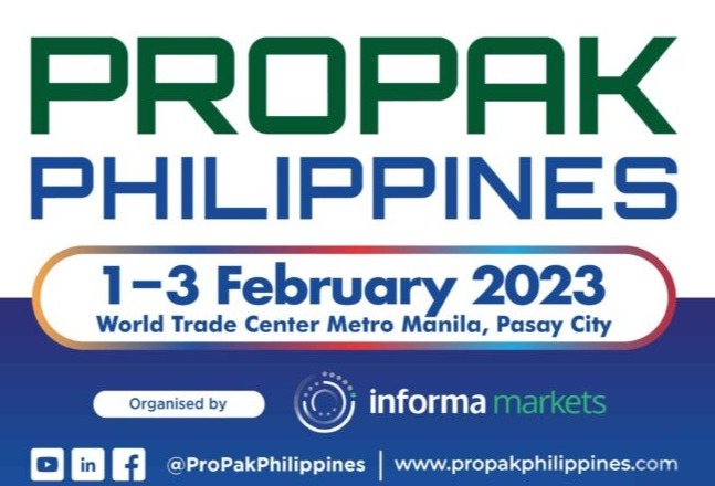 Propak Philippines rescheduled to 1-3 February 2023