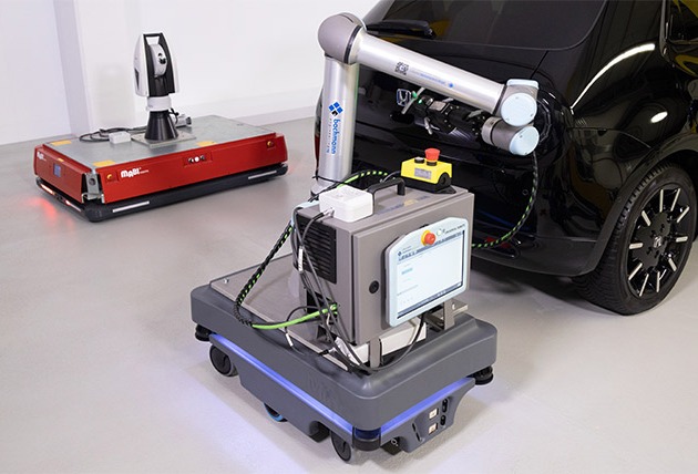 New wireless laser tracker automation system from Hexagon