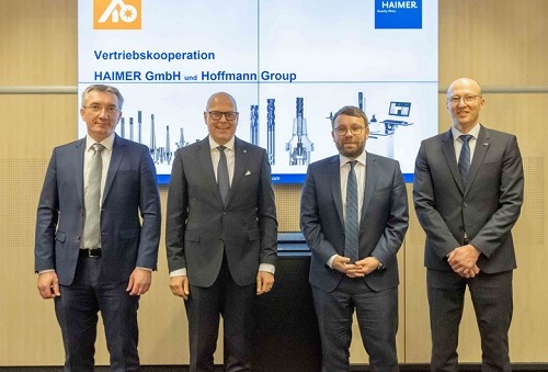 Hoffmann Group, HAIMER partner for end mills and tool presetters