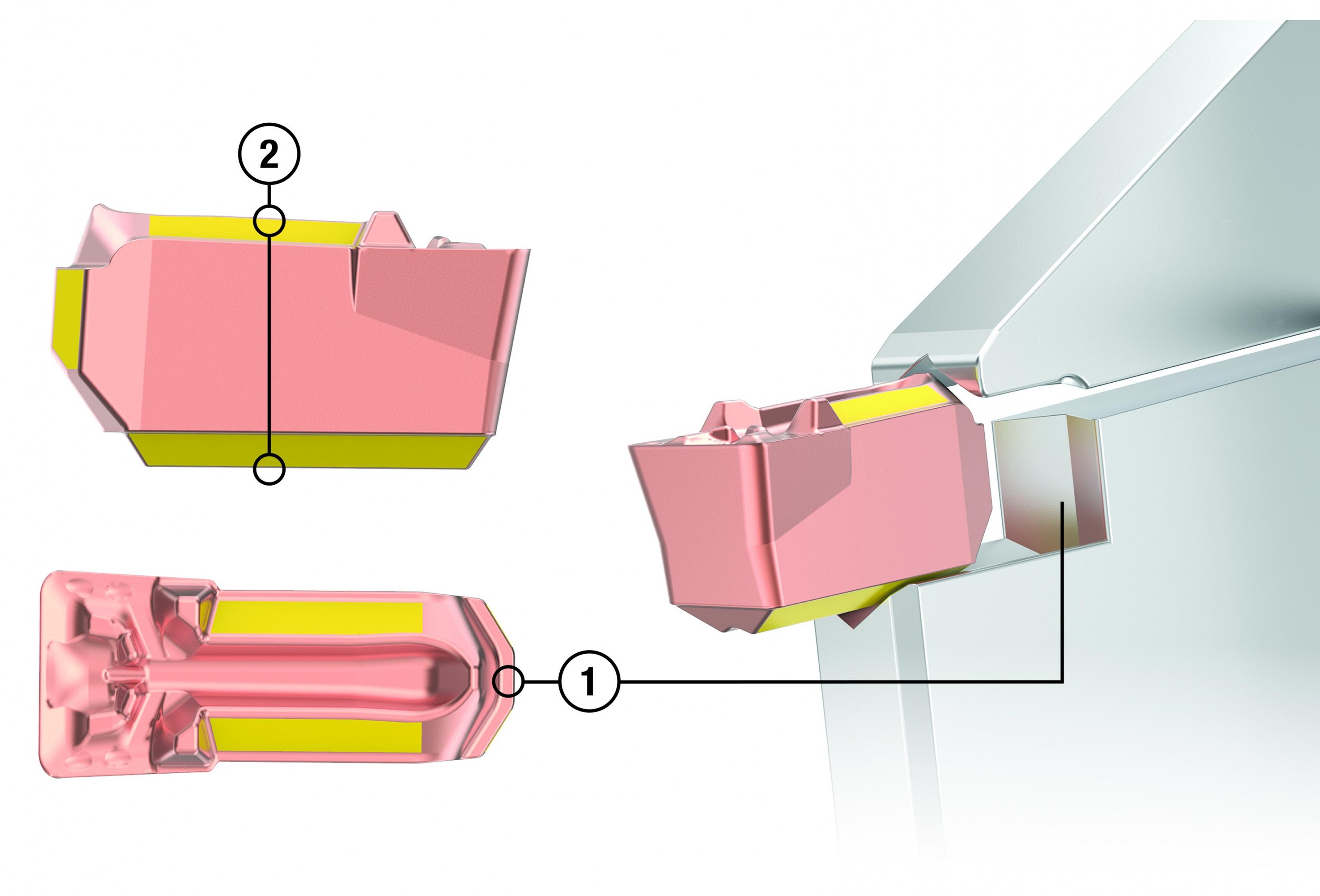 Cover more turning applications with Kennametal GUP-V Geometry
