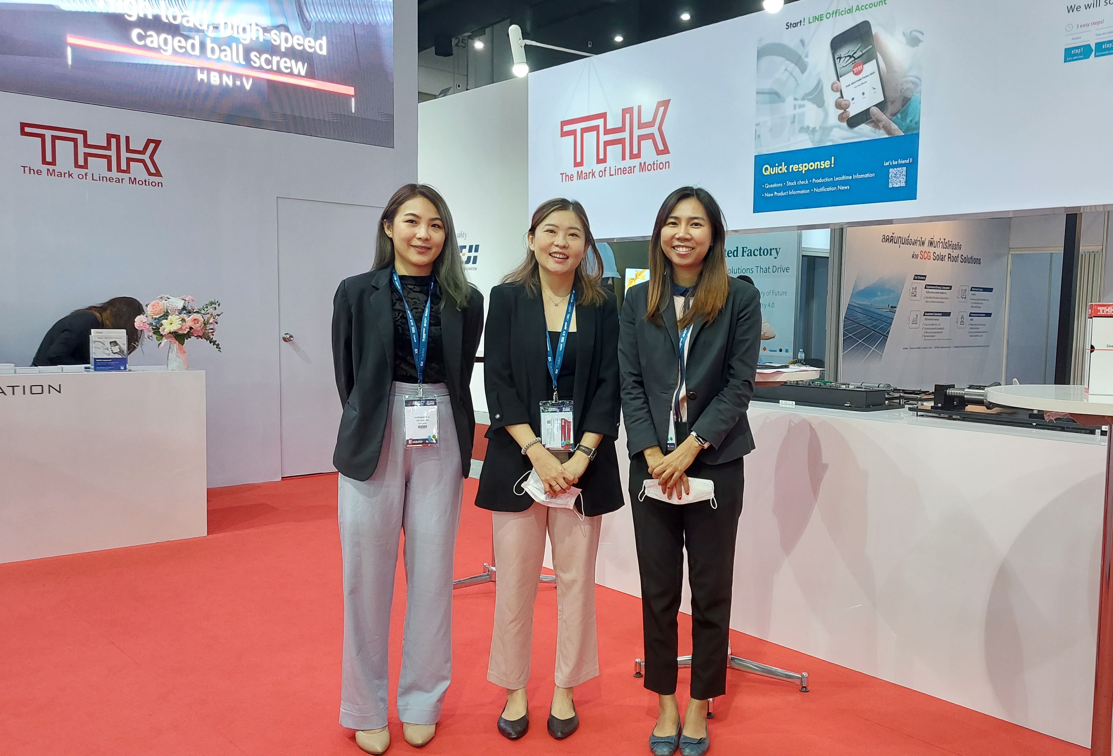 THK supports automation and IoT in manufacturing