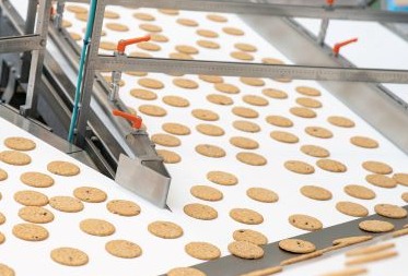 Syntegon's DCS discharge station ensures careful handling of cookies, crackers