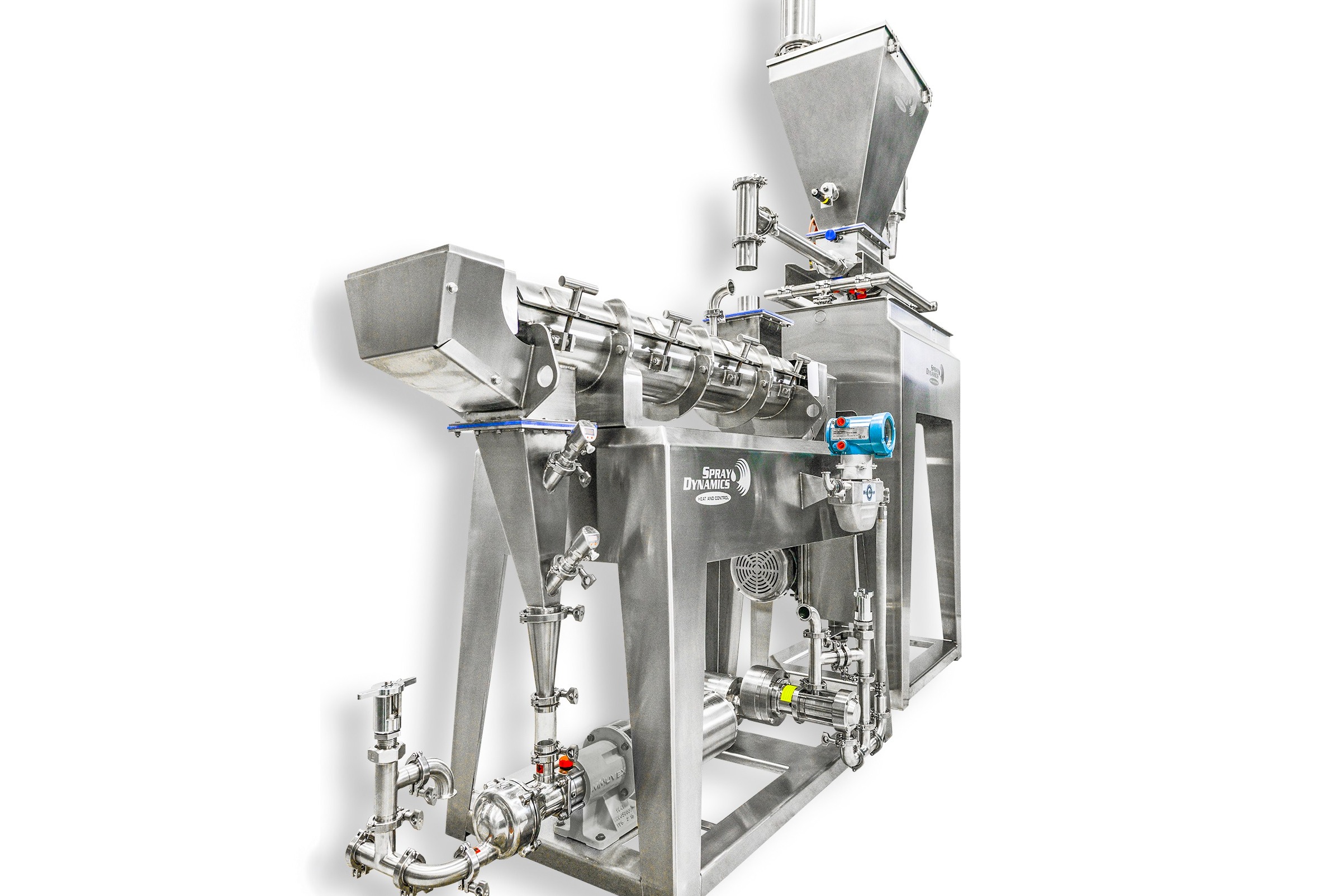 Recipe driven continuous mixer for accurate, homogeneous slurries