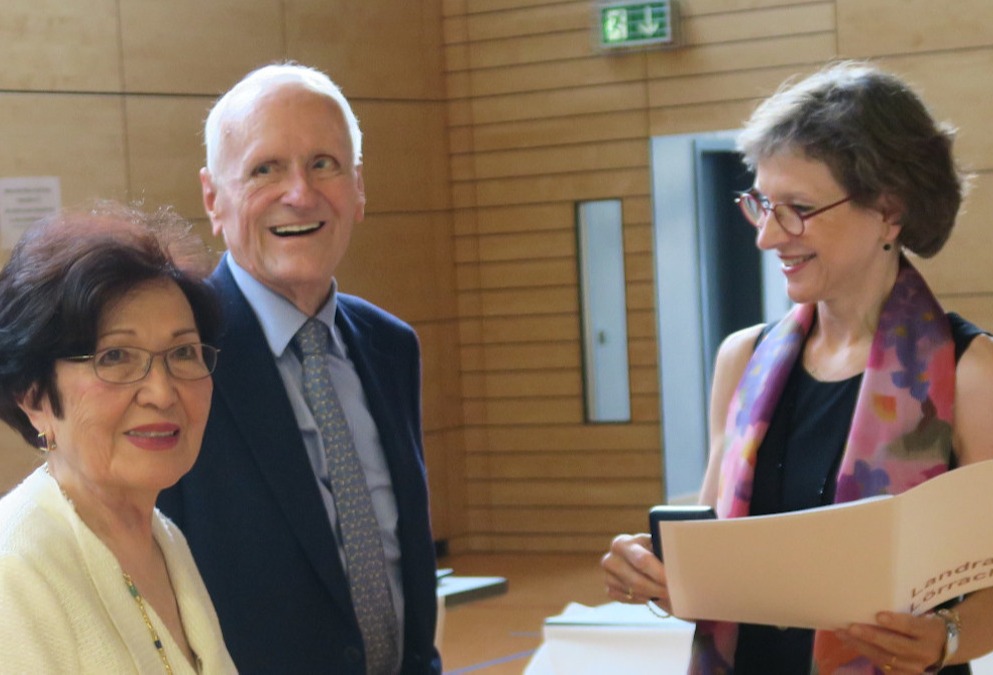 Ayhan and Dr Karl Busch awarded Gold Medal of Honor of Lörrach