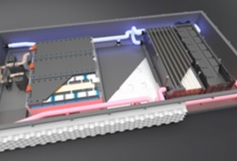 Novel BEV cooling plate