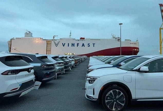 Vietnam's Vinfast exports the first batch of EVs in the US