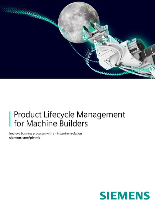Product Lifecycle Management for Machine Builders