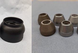 Automated surface smoothing of 3D printed metal and plastic components