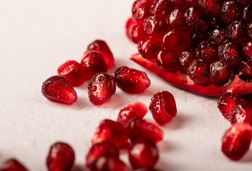Pomegranate fruit extract linked to improved skin health
