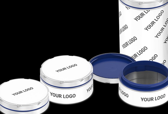 Hoffmann Neopac unveils child-resistant barrier tins