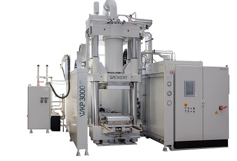 High-temperature press for aerospace and fuel cells