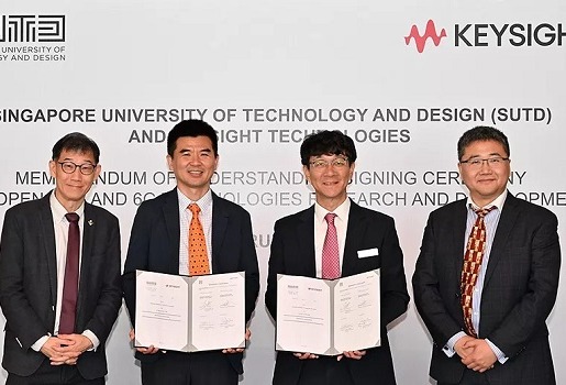 Keysight, Singapore's SUTD ink MoU for open RAN, 6G technology