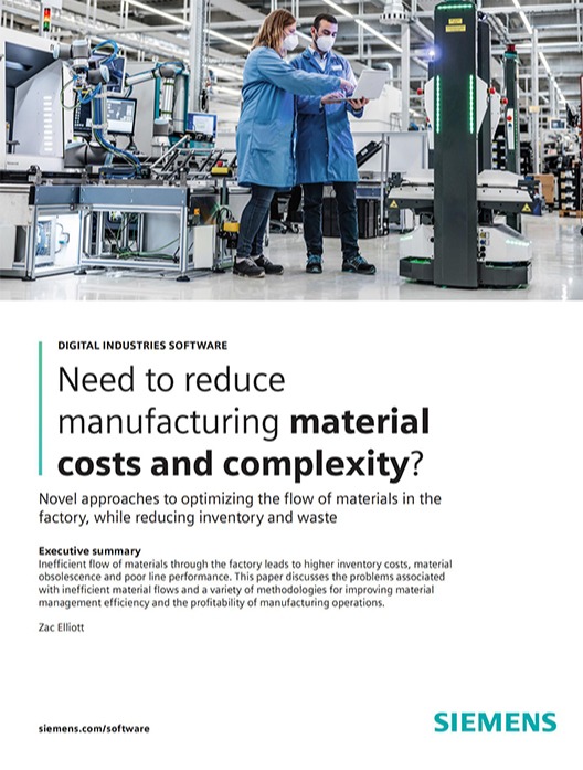Guide to optimizing intralogistics, materials management and reducing costs