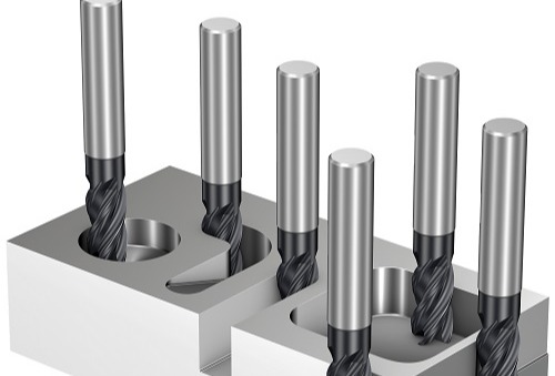 Versatile solid end mills for flexible aluminium roughing