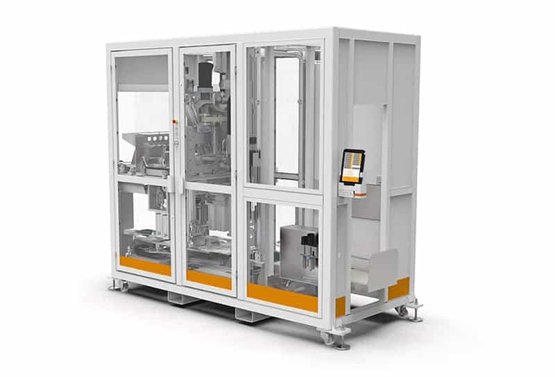 Swiss specialist introduces flexible system for in-mould labelling and handle assembly