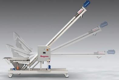 Flexicon's tilt-down conveyor ups flexibility, convenience