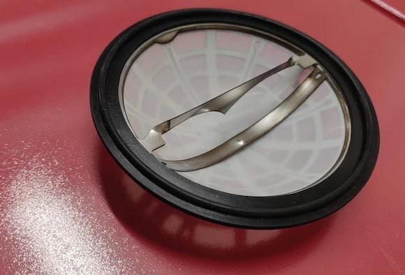 A rupture disk that "breathes"