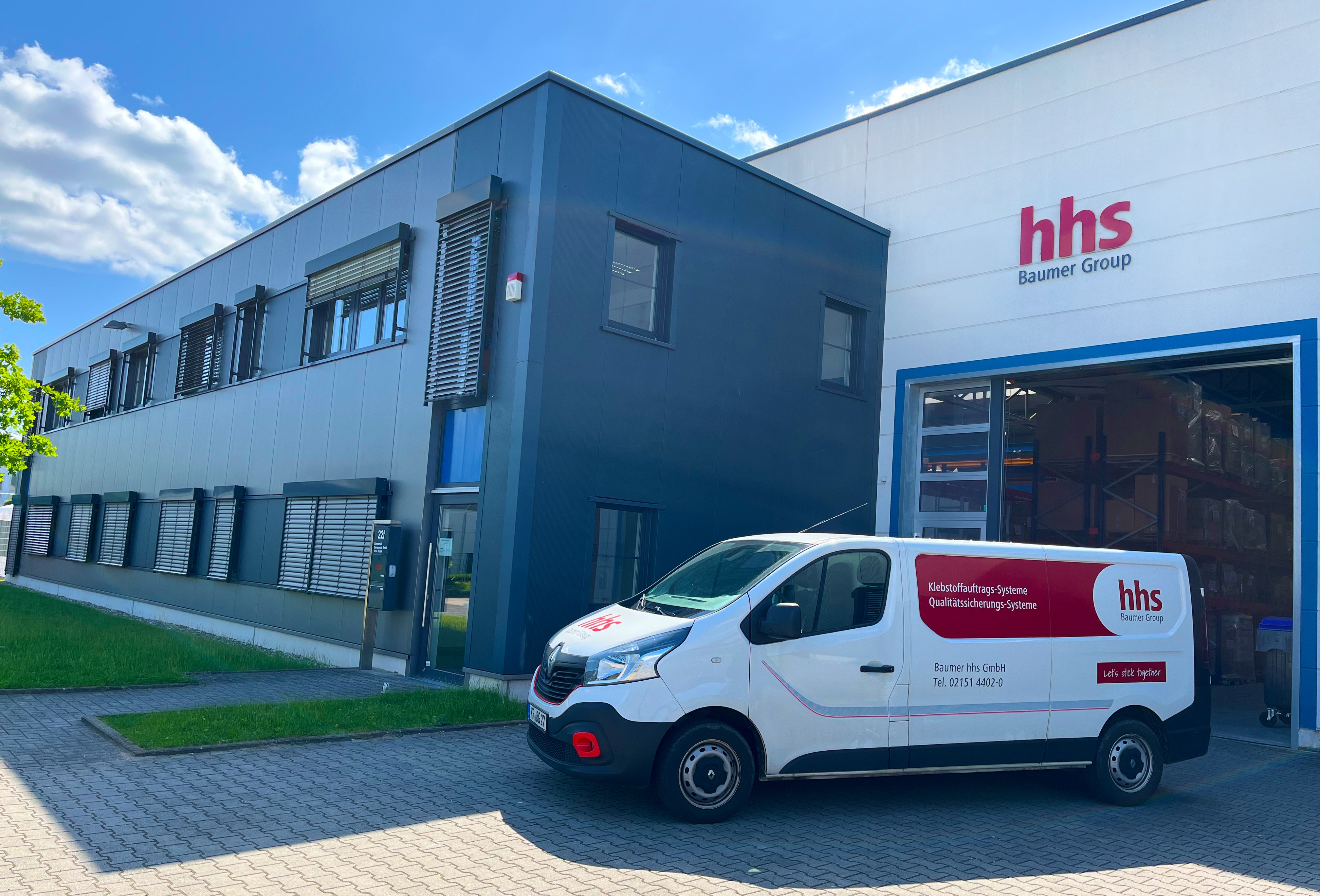 New industrial gluing systems plant in Krefeld to support company growth
