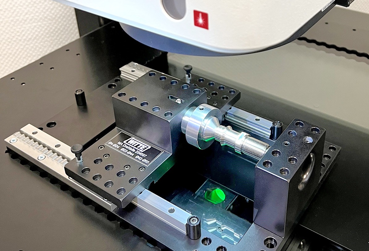 Combination measuring fixture for multi-sensor measuring machines