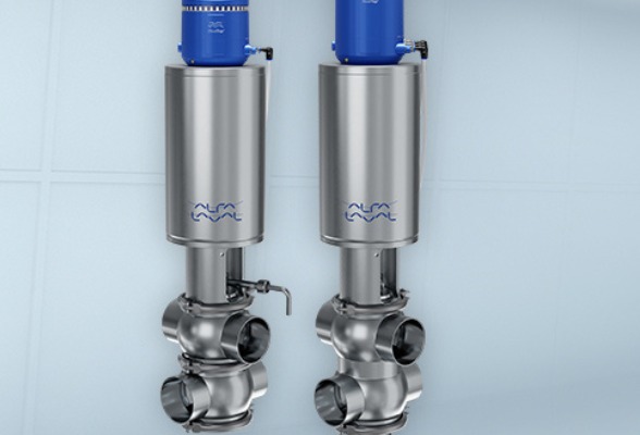 Mixproof CIP and process valves from Alfa Laval