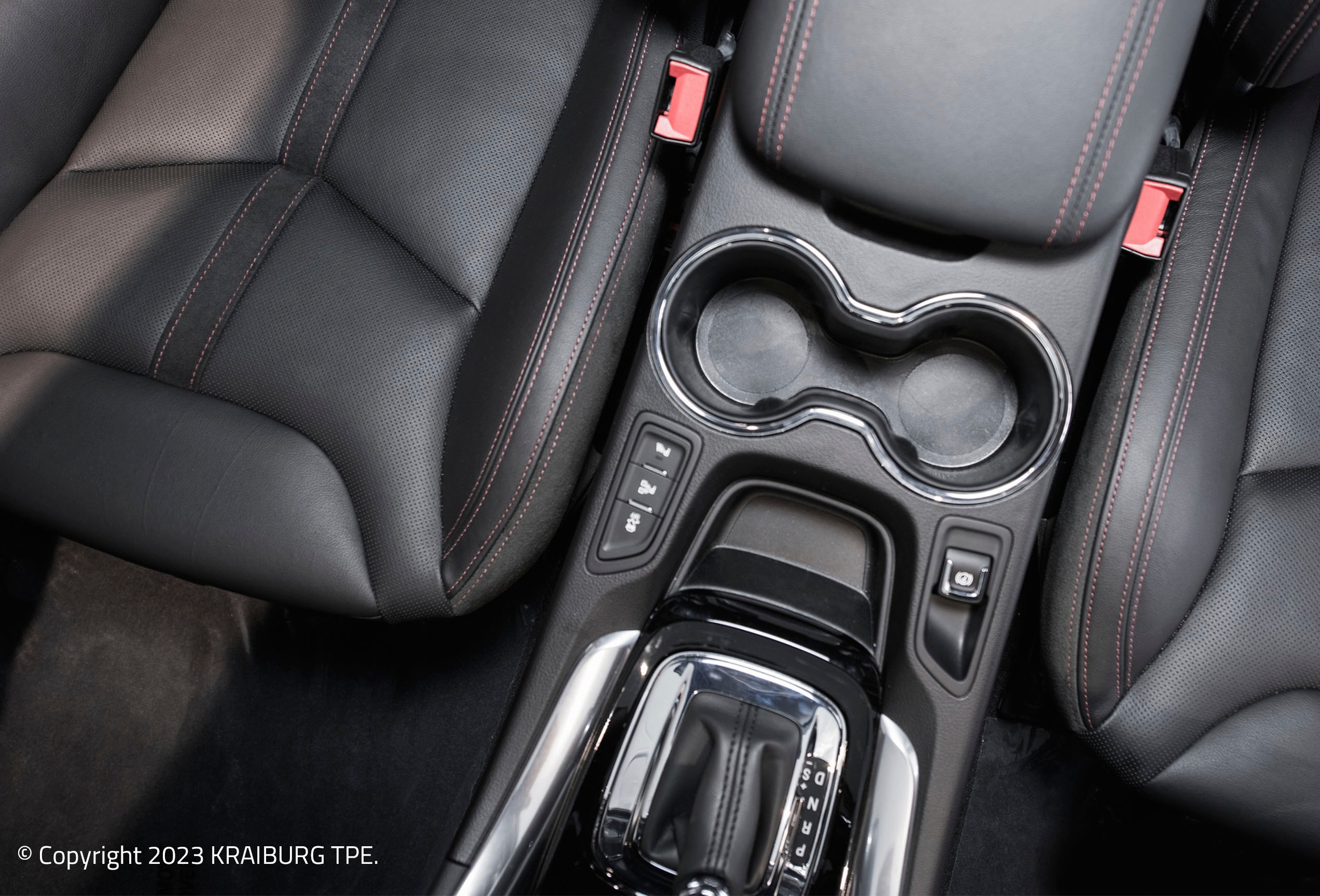 Slip-free convenience offered for vehicle cup holders