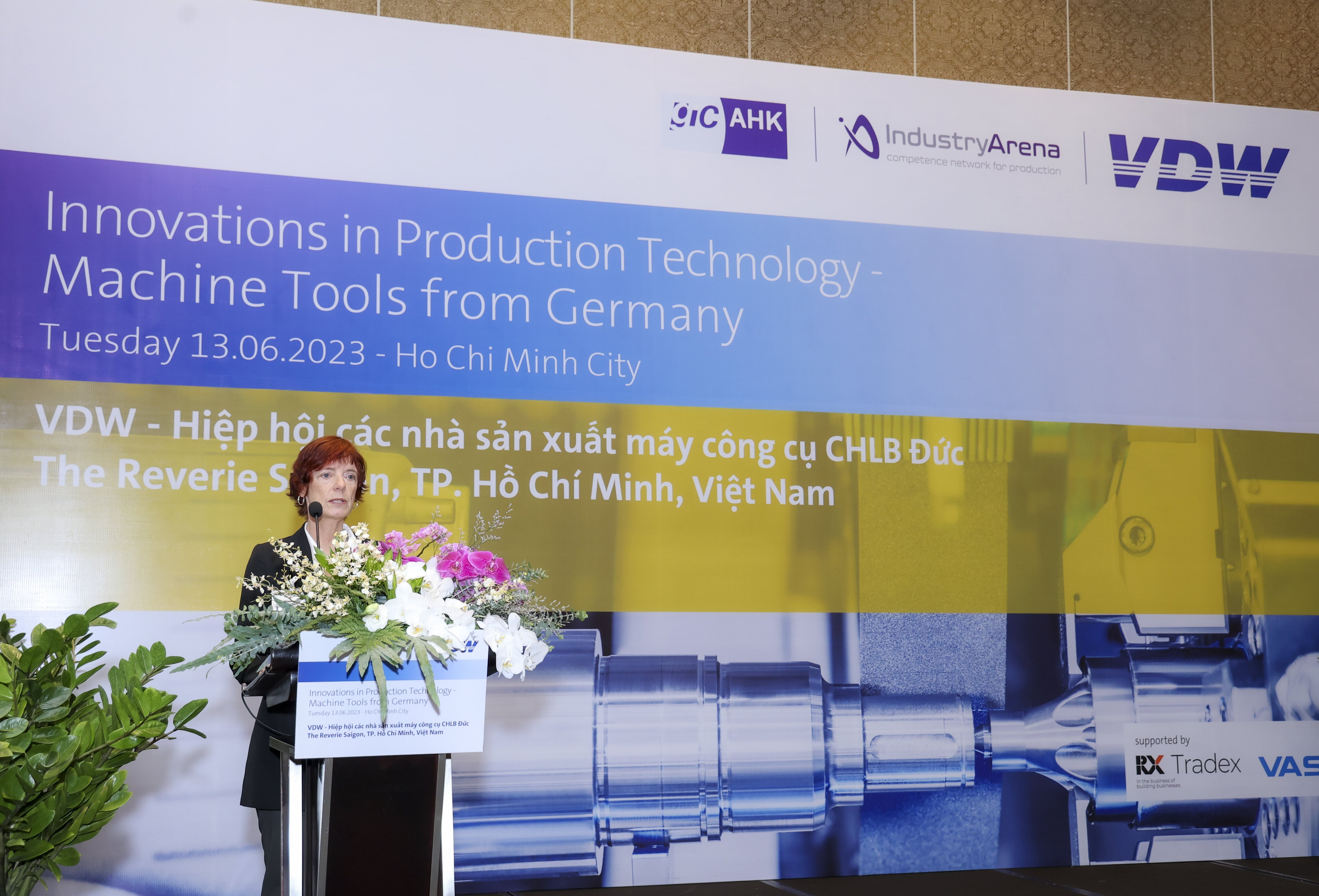 Machine tool industry attracting attention at VDW symposium in Vietnam