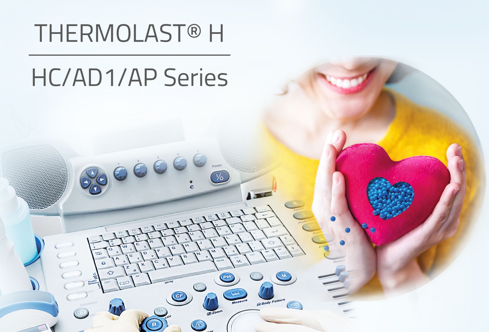 Polar adhesion series for healthcare and medical device applications